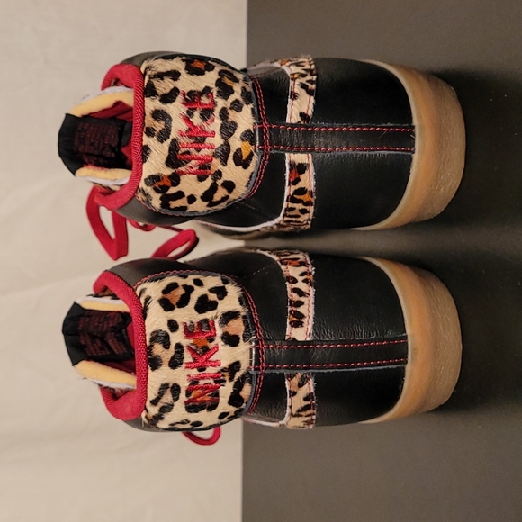 Nike 638322 022 Blazer Mid Prm Vntg QS Leopard Print Nike High Top main image 5